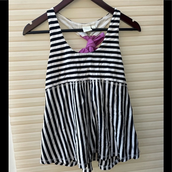 Anthropologie E By Eloise Striped Tie Back M - Picture 2 of 4